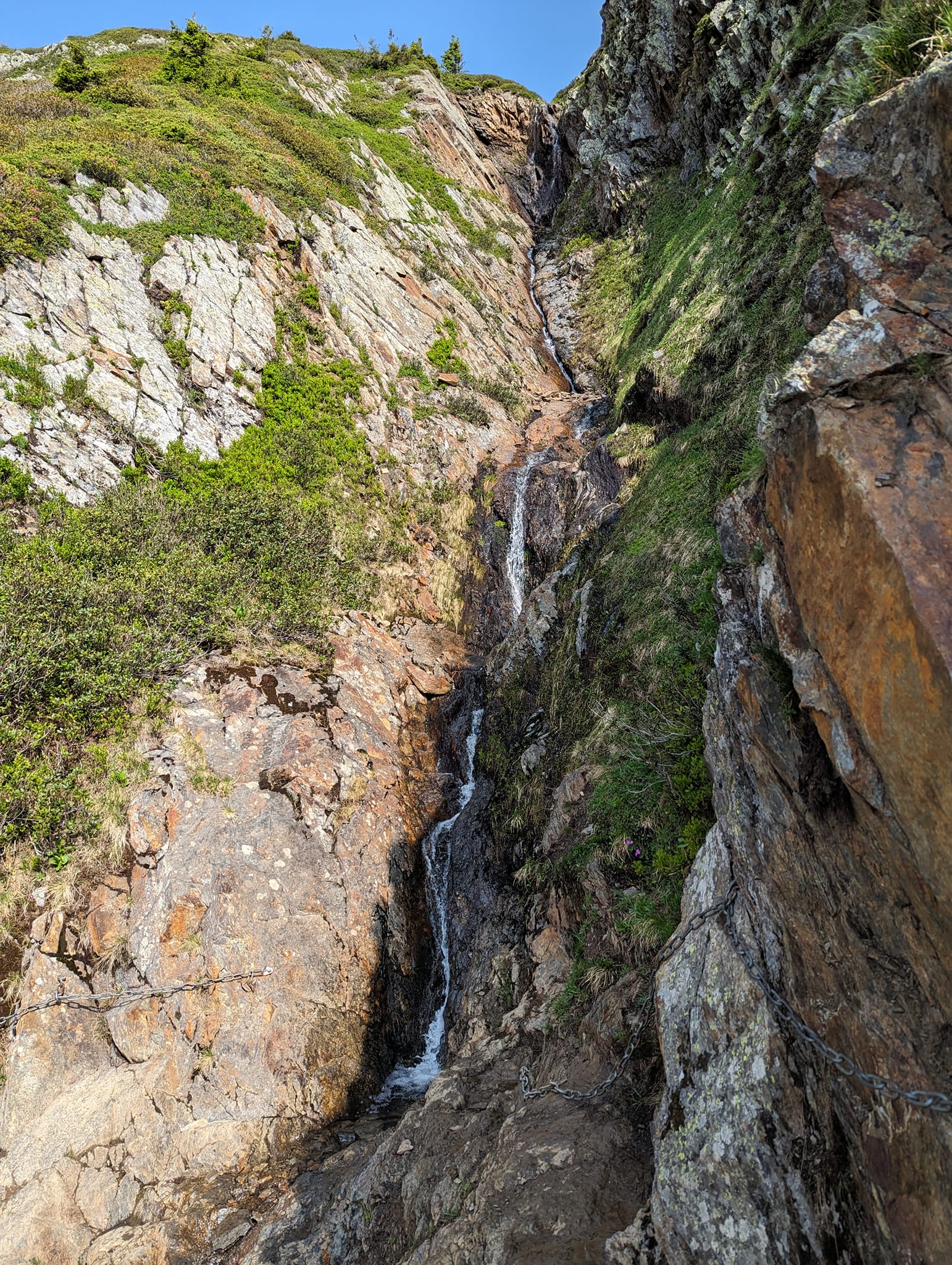 Her får jeg påfyll av vann.