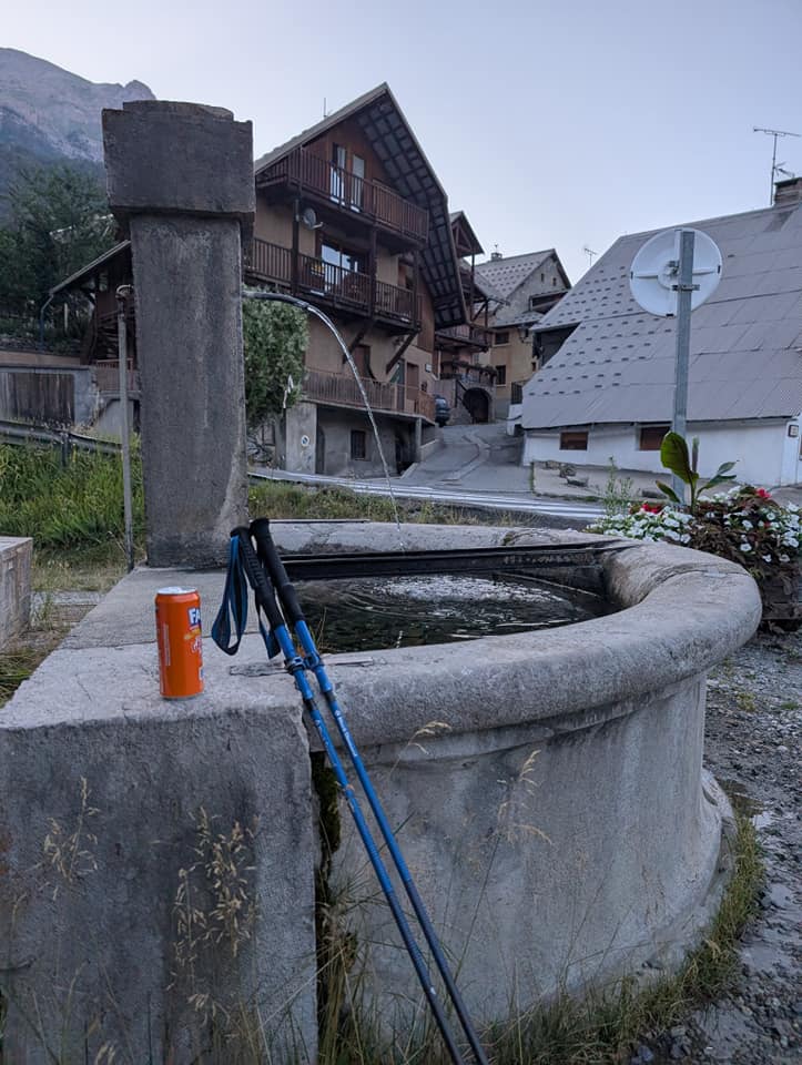 Frokost ved drikkekilden i Valleouise