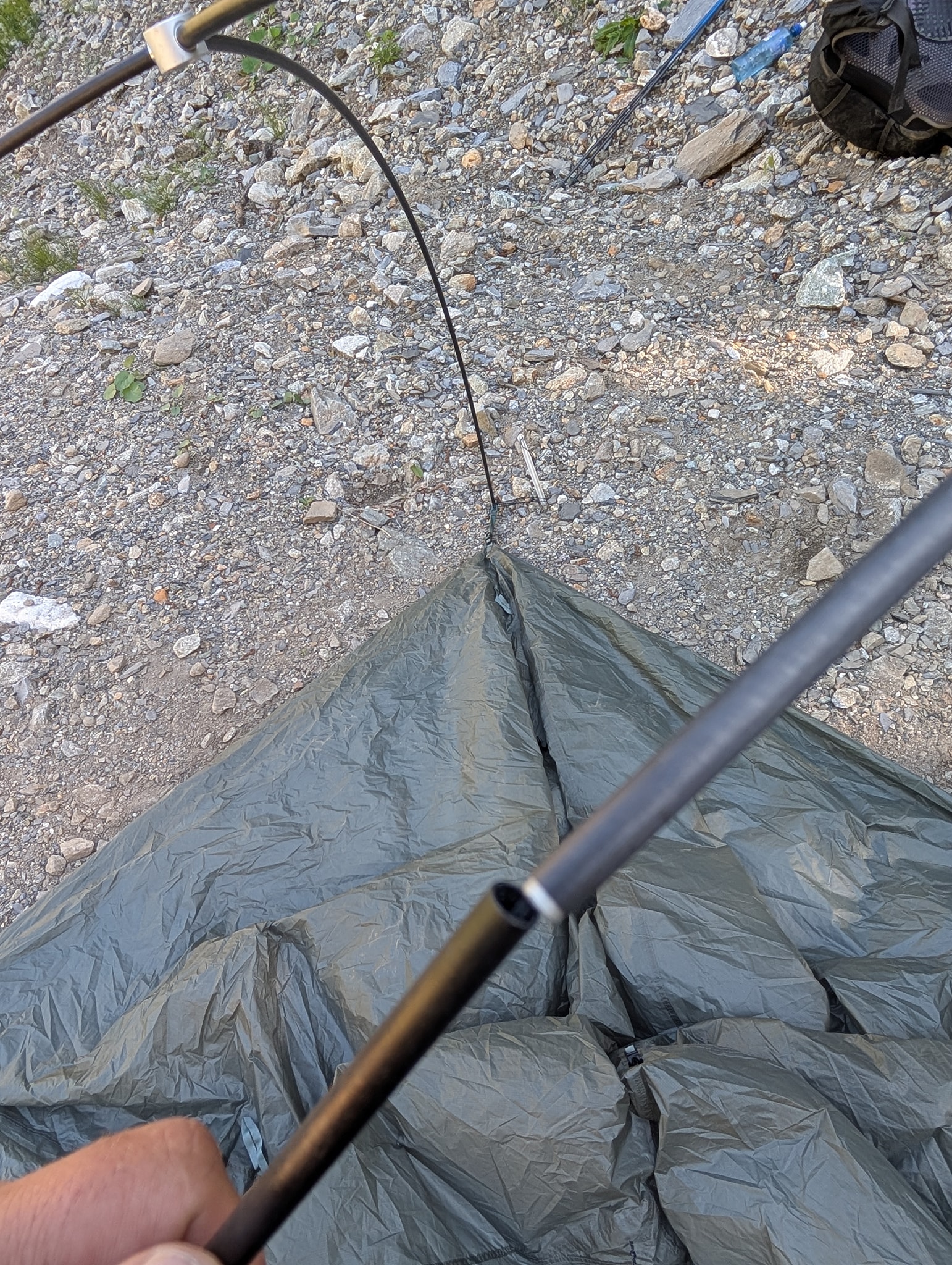 Teltstenger til besvær