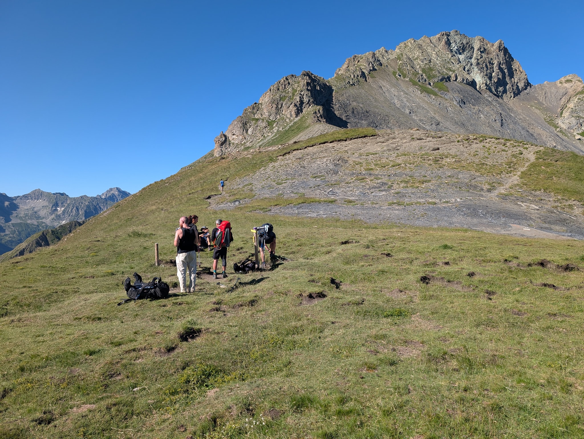 Col de Côte Belle (2314 moh)
